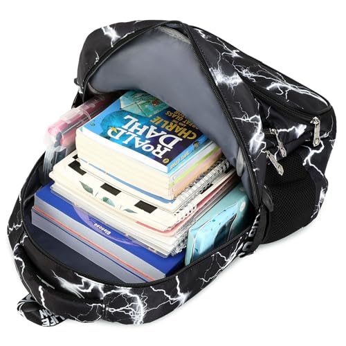 Image of Ladyzone Camo School Backpack Lunch Box Set Lightweight Schoolbag Travel Camp Outdoor Daypack