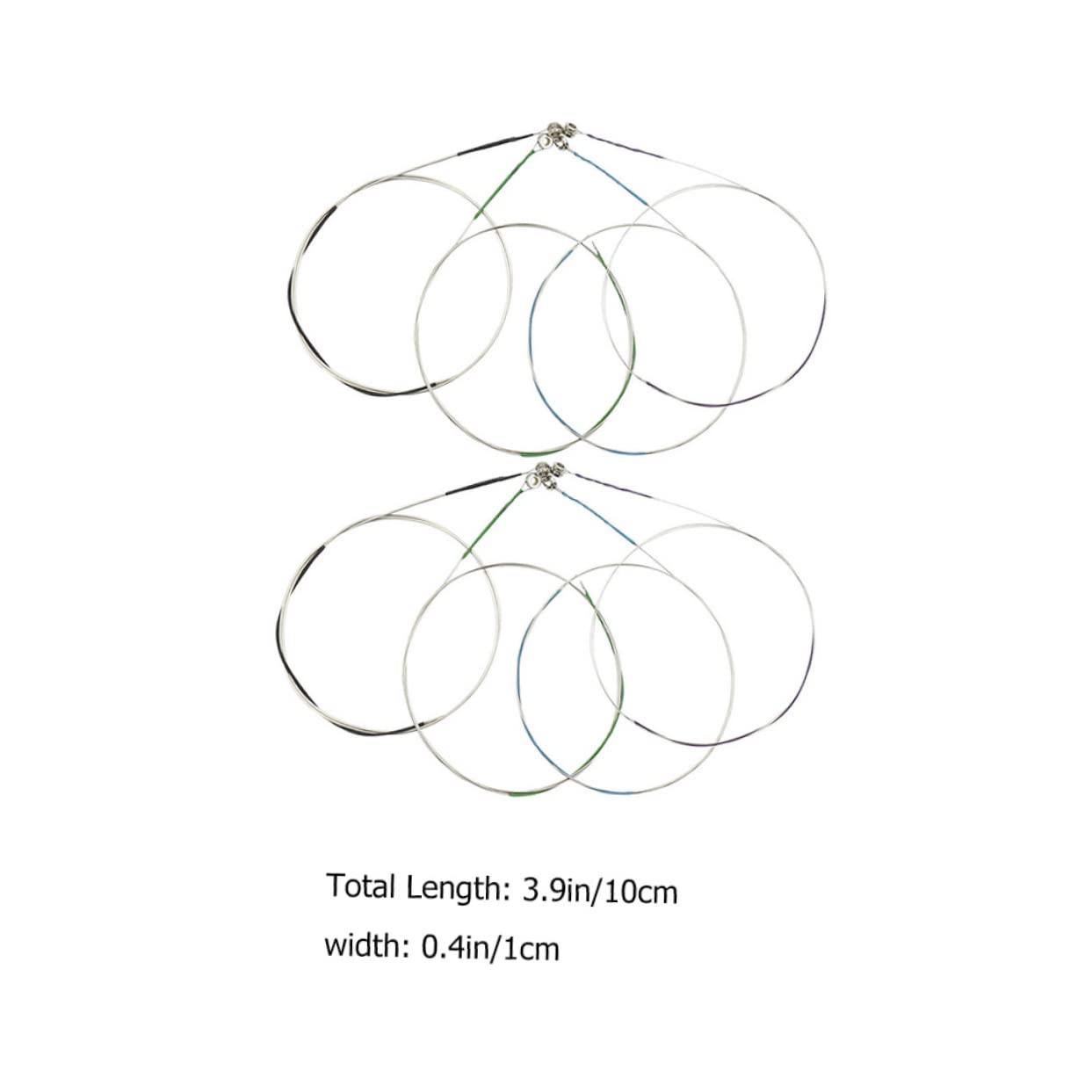 FAVOMOTO Universal Violin Strings Kit 4 Strings Each Pack for Violin Accessories and Replacement Needs