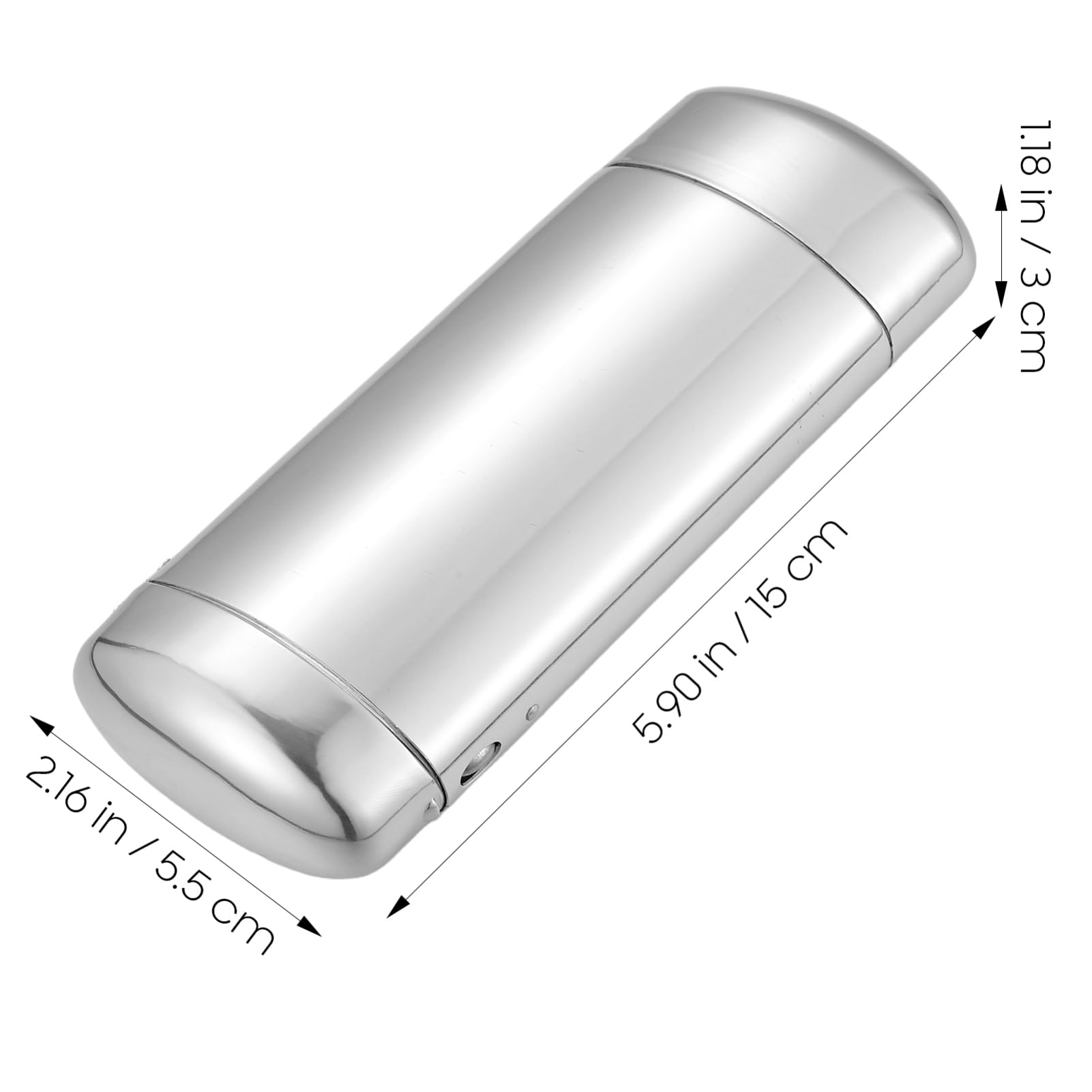 Ipetboom custodia per occhiali in alluminio multiplo viaggio piccolo Porta di occhiali da sole organizer per custodia per occhiali da sole Custodia da sole da sole da sole Argento