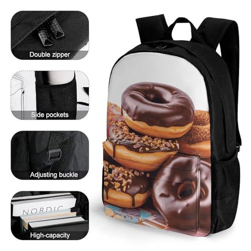 Mochila casual ligera para senderismo y viajes unisex miniatura 3