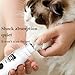 MEPEREZ cat Nail Grinders & Clipper, Dog Grinder Clippers Trimmers, for Dogs Electric Best Indoor Cats Painless Claw Care Nails with Guard Light, Quiet Grooming led pet Cutter, Small Rechargeable