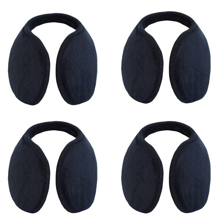 fabseasons Winter Outdoor Ear Muffs/Warmer for Men and Women for protection from Cold, Value Combo Pack of 4 & 8-picture-45