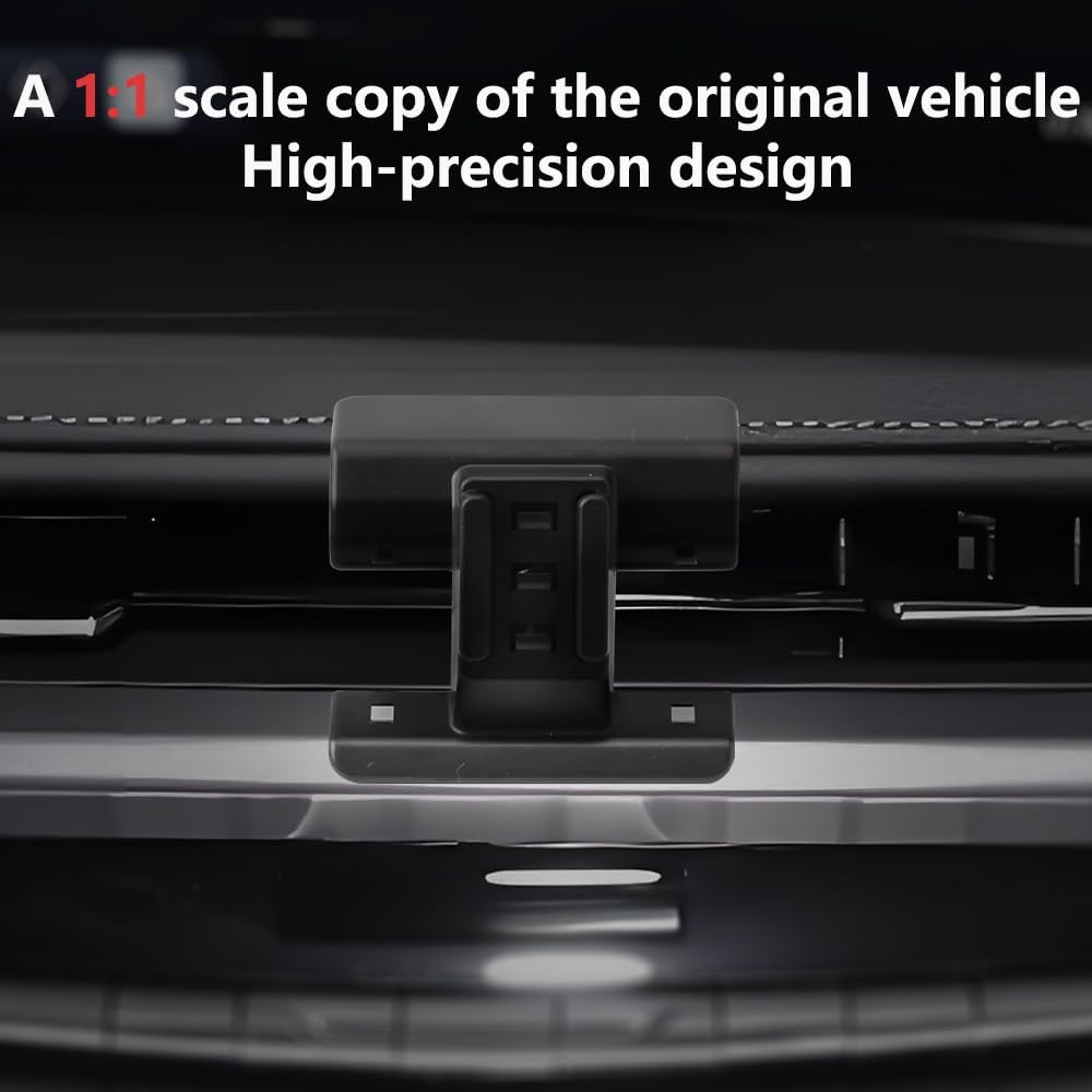 Car Phone Holder Mount for Cadillac XT4 2024-2025 Car Accessories Car Mount 360°Rotation for Car Phone Holder Magnetic Hands Free Compatible with iPhone Samsung Smartphones