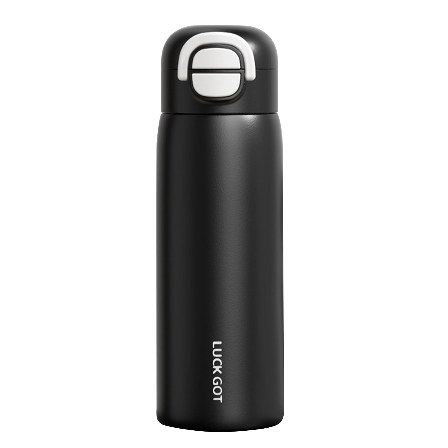 Myouhuo Stainless Steel Water Bottle with Straw 500ml Insulated Large Drink Flask Metal Water Bottles Leakproof Keep Drinks Hot Cold for Bike Sports Gym Adult Women Men โ image 1
