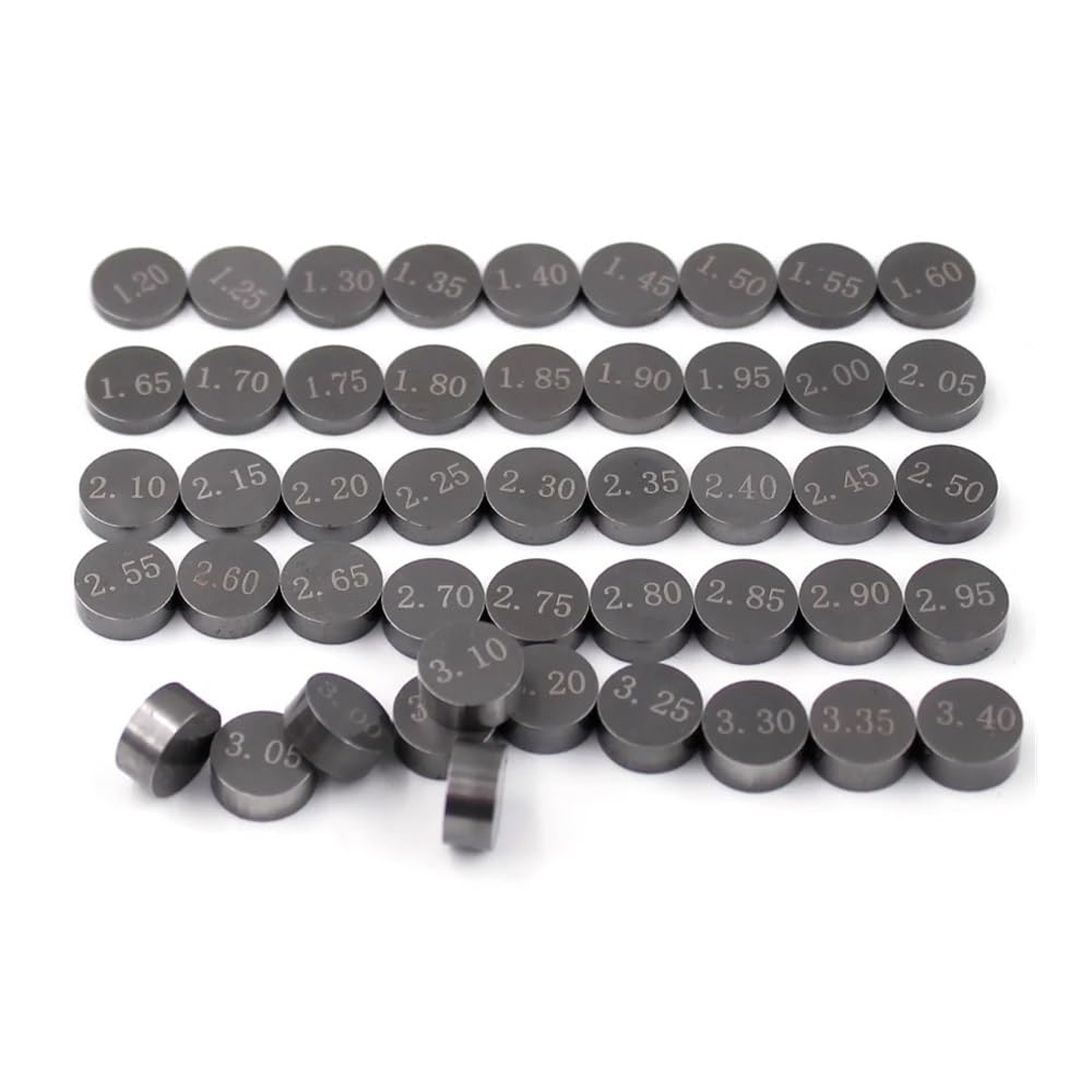 Cales de soupape 7.48 mm pour corriger le jeu de moteur SV650 RMZ250 - Solution bruit et claquement
