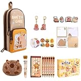 rongweiwang Federmäppchen aus Oxford Stoff mit verschleißfestem Canvas Organizer für den Langzeiturlaub zur Aufbewahrung von Schreibwaren, Typ+2