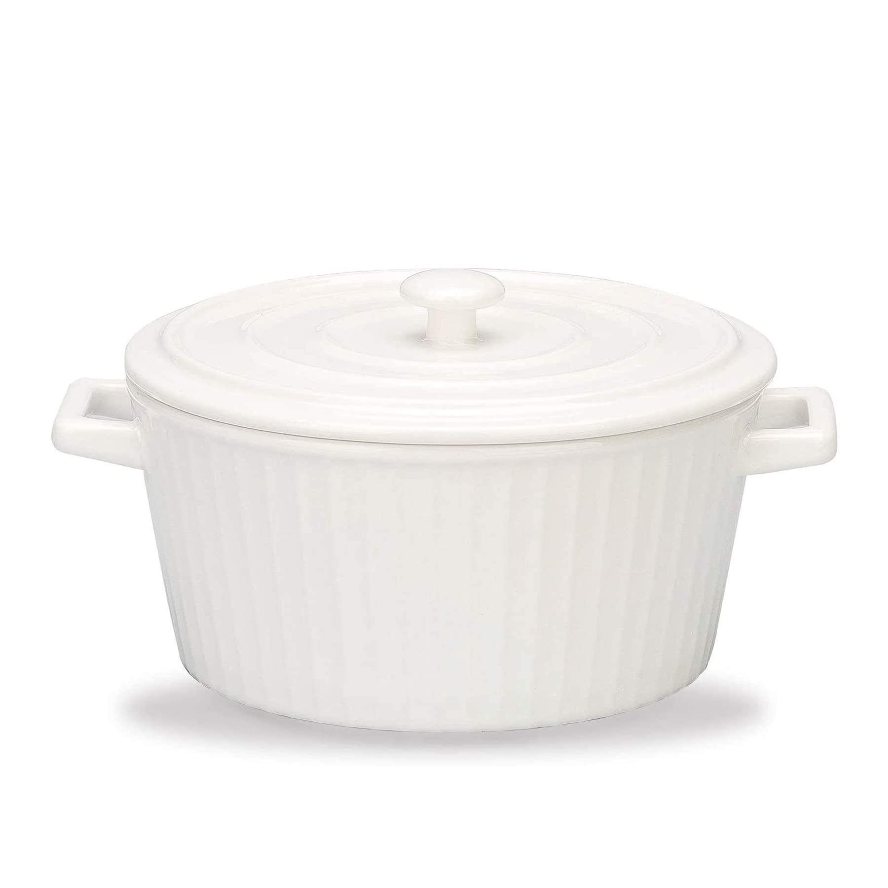 BKHsgDXJ Clay pots for cooking, White Clay Pot Cooking Ceramic,Earthenware,Earthen Cookware Stew Stockpot