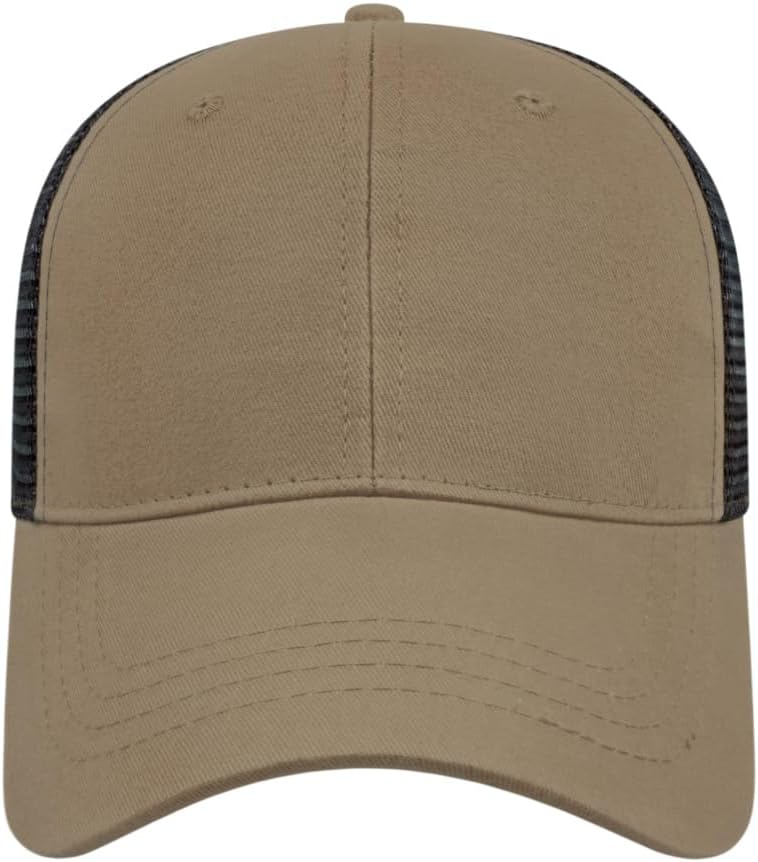 Cap America X500 Structured Lightweight Cotton Twill Mesh Back Cap w/Snapback Closure | Bulk Pack Available