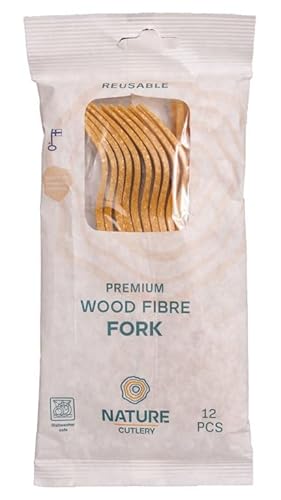 NATURAL LINE NL0001 Forchetta Tagliata, Composito, Multicolore