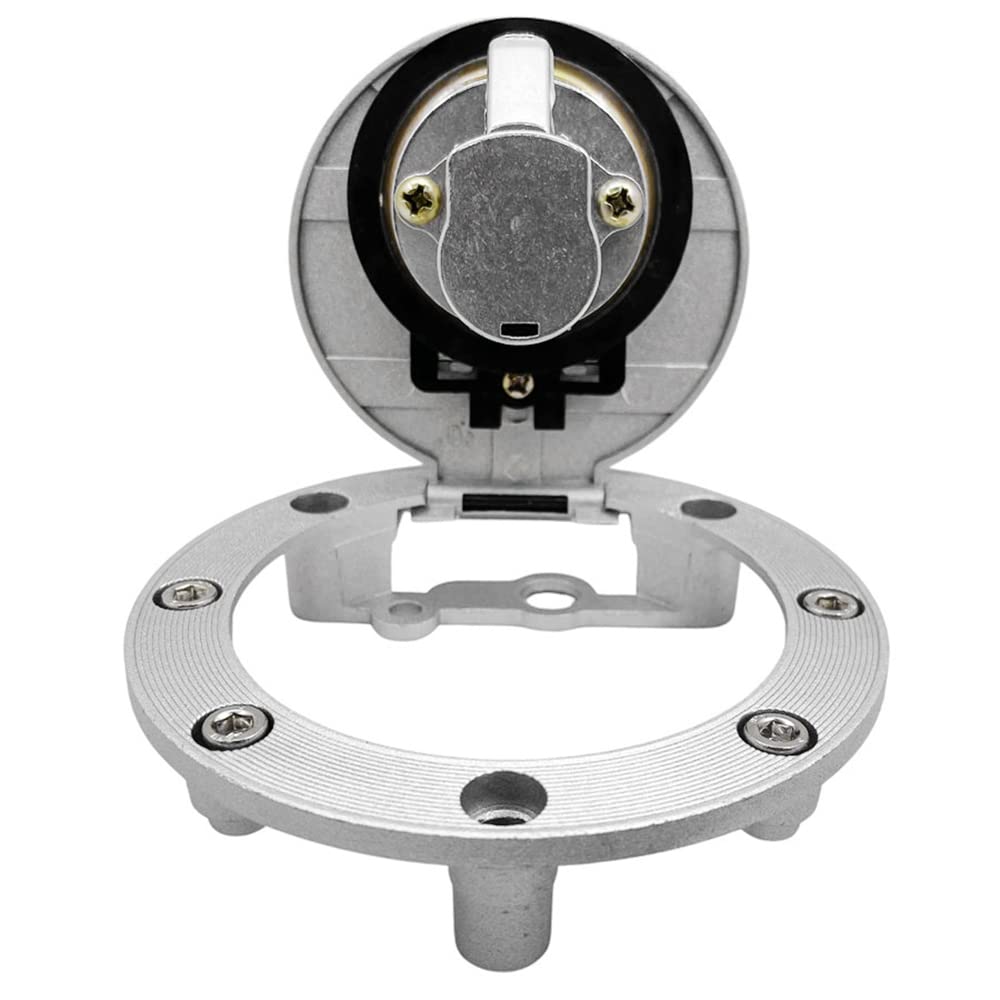 Baceyong 1 tappo per serbatoio carburante per moto, compatibile con Yamaha YZF R1 1998-1999 R6 1999-2000 600 750 XJR1200 XJR400 TDM850 TDM900 TRX850 FJ1200