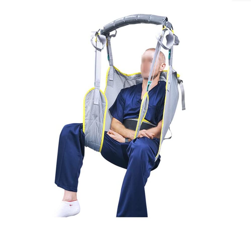 Arnés Elevación Paciente Cuerpo Completo, Grúa de Paciente, Eslinga De Elevación con Accesorios De Bucle,para Posicionamiento Y Elevación De La Cama,Enfermería, Fácil de Usar(No Incluye grúa)