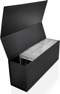 Toploader Storage Box, Magnetic Card Holders Storage Case, Baseball Sports Card Storage Boxes, Trading Card Box