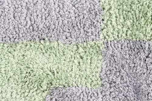 Tapis de bain Minecraft vert doux grand format 50,8 x 76,2 cm - 6