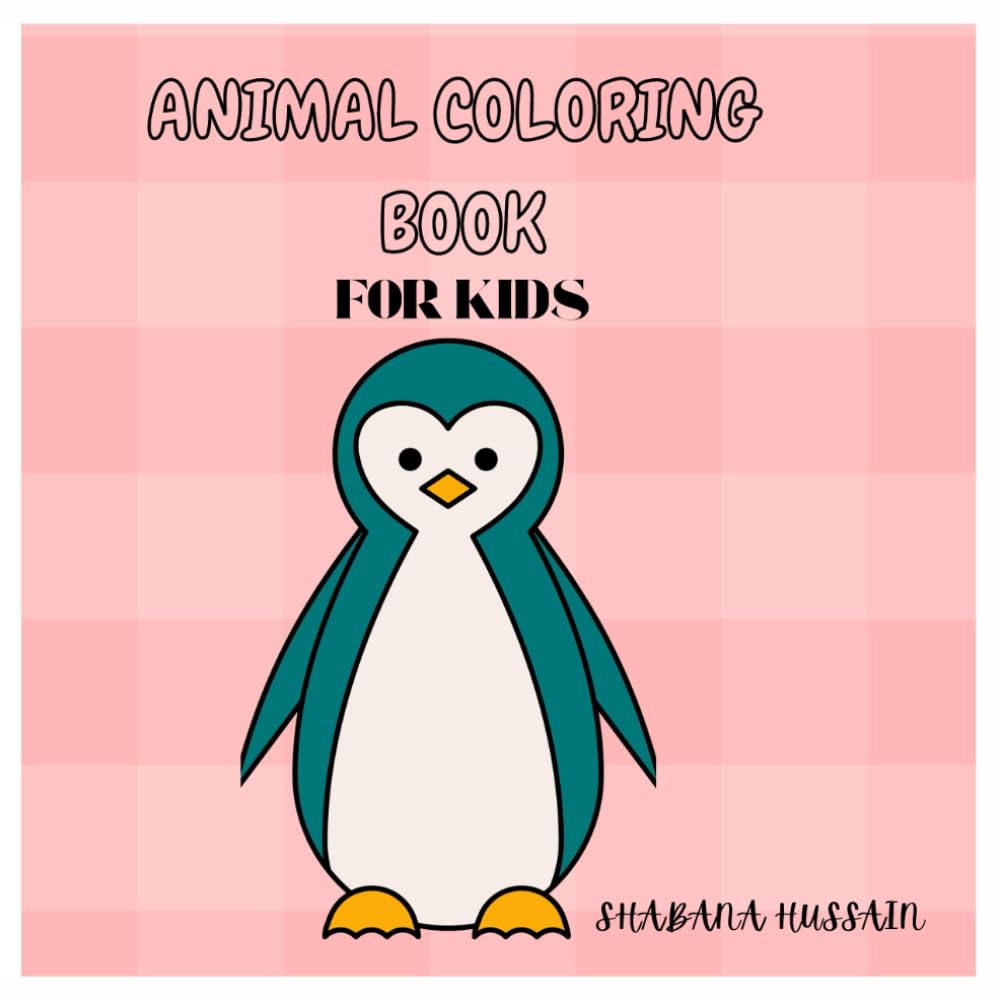 ANIMAL COLOURING BOOK FOR KIDS