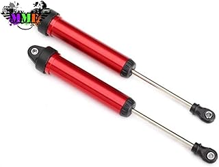 Traxxas 8461R Aluminum 160mm Assembled GTR Non-Threaded Shocks, Red