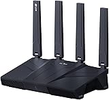 GL.iNet GL-BE9300 (Flint 3) Tri-Band WiFi 7 Router, High-Speed 6GHz Gaming WiFi Router for Wireless Internet, Long Range, 5 x 2.5G VPN Routers for Fiber Optic Modem, Computer Routers, Home & Business