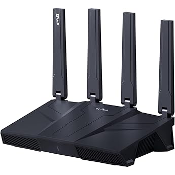 GL.iNet GL-BE9300(Flint 3) Tri-Band WLAN Router, WiFi 7 Router, Gaming Routers for Fibre Optic Modem, 5 x 2.5G Ports, 6 GHz, 