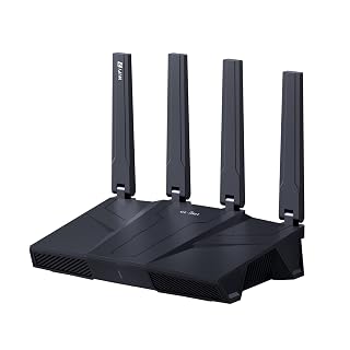 GL.iNet GL-BE9300 (Flint 3) Tri-Band WiFi 7 Router, High-Speed 6GHz Gaming WiFi Router for Wireless Internet, Long Range, 5 x 2.5G VPN Routers for Fiber Optic Modem, Computer Routers, Home & Business - Amazon product rated Grade A