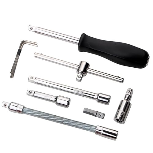 Ferramentas 46 PeçAs Jogo De Soquetes Chave Catraca ReversíVel Com Maleta Jogo De Ferramentas Comple