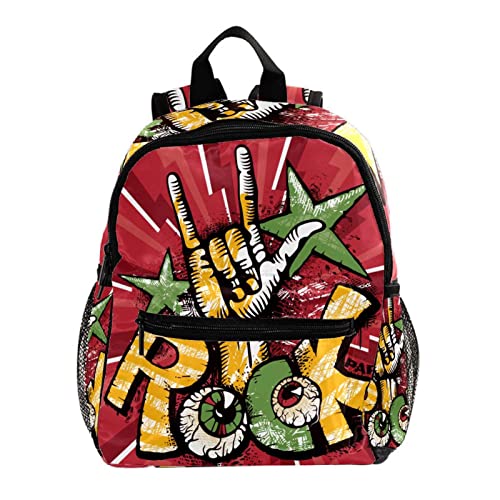 Sac à dos musical pour la rentrée en maternelle - Motifs étoiles magiques 30,5 cm