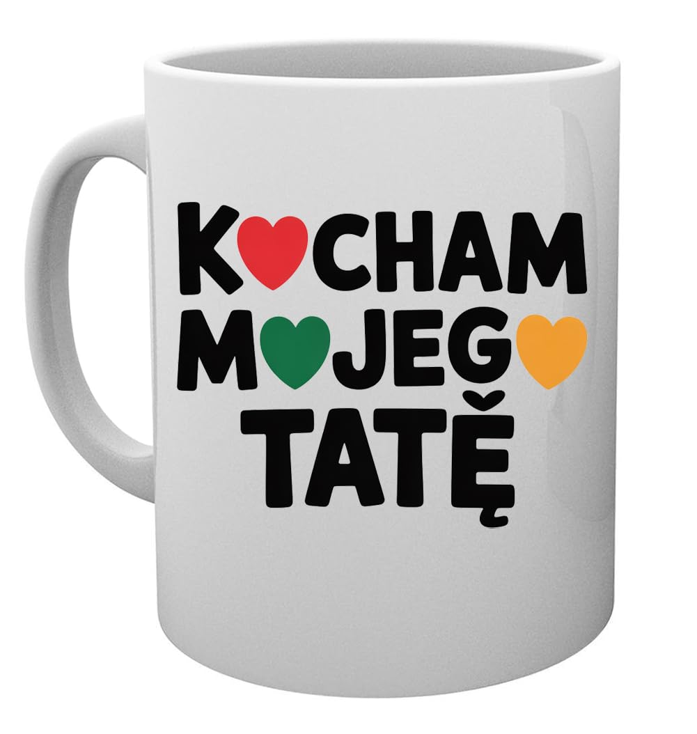 Kocham Mojego Tatę Szkło Piwo Kubek Filiżanka Kubek Kubek Mug Cup