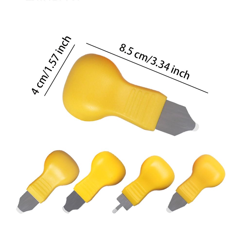 5 Pcs Watch Back Cover Case Opener, Watch Back Case Cover Opener Knife & Watch Battery Change Remover Watch Case Opener Back Cover Remover Tool Watch Battery Replacement Change Tool Watchmakers