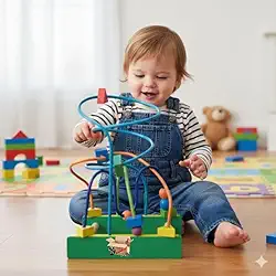 Brinquedo Pedagógico Educativo Em Madeira Aramado Tamanho G Montanha Russa