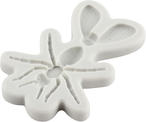 Miniatura 8 de Moldes de silicona para fondant de insectos, molde de silicona para decoración de pasteles, decoración de cupcakes, chocolate, caramelo, goma