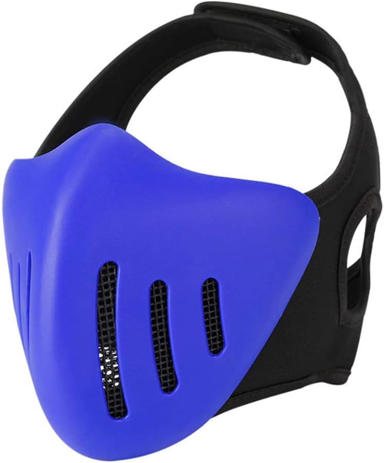 Outdoor Airsoft Shooting Face Protection Gear Tactical Half Face Halloween Cosplay Mask
