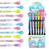 TINYMILLS 24 Narwhal Stacking Pencils
