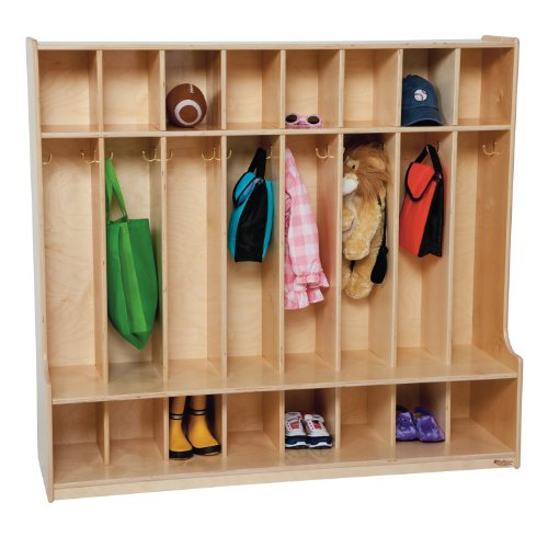 Wood Designs WD51008 8 Section Seat Locker