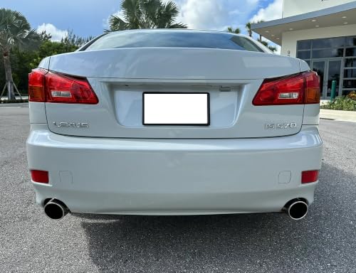 Image of iJDMTOY OE-Spec Red Lens Rear Bumper Reflector Lenses Compatible With 2006-2013 Lexus IS IS250 IS350, LH & RH Assembly