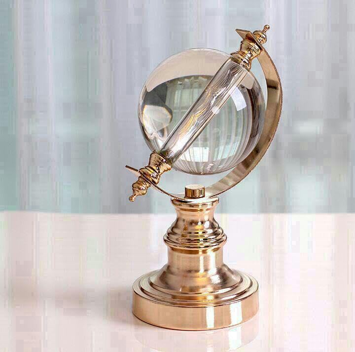 水晶球振子地球儀家置物オフィス書斎工芸品創意ワイン棚装飾品..F Amazon | 水晶球振子地球儀家置物オフィス書斎工芸品創意ワイン棚装飾