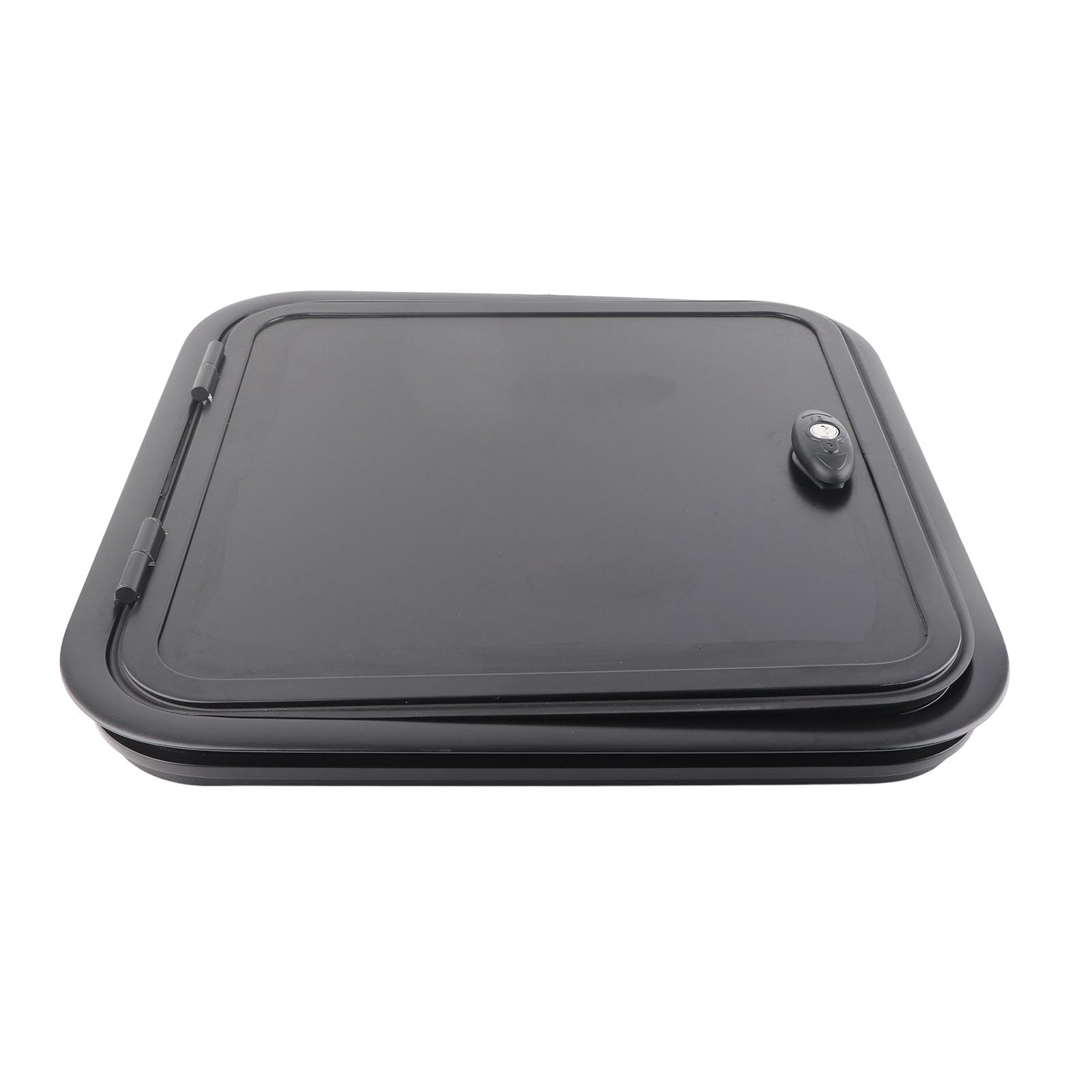 Porta Bagaglio Camper, Chiusura Porta Vano Rimorchio Resistente Ai Raggi UV, Angolo Arrotondato Quadrato Serrature Vano Bagagli Nere Accesso Di Stoccaggio Per Camper Motor Caravan