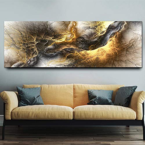 Pintura de nubes sobre lienzo moderna para habitaciones pequeñas sin marco 2