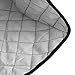 4 slice Toaster Cover, Polyester Fabric Quilted Four Slice Toaster Appliance Dust-proof Cover For Kitchen Small Appliance Dust and Fingerprint Protection ( Black)