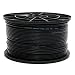 Produktbild 25m PremiumX Mini Koaxial Sat Kabel 4mm extra dünn Schwarz Koax Antennenkabel 2-Fach geschirmt für Sat | Kabel | DVB-T - Ultra HD 4K 3D