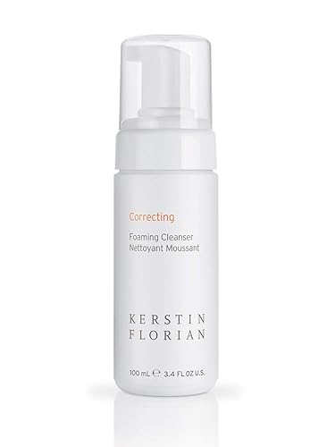 Kerstin Florian Limpiador espumoso corrector, ácido salicílico y lavado facial de limpieza profunda BHA (3.4 fl oz)