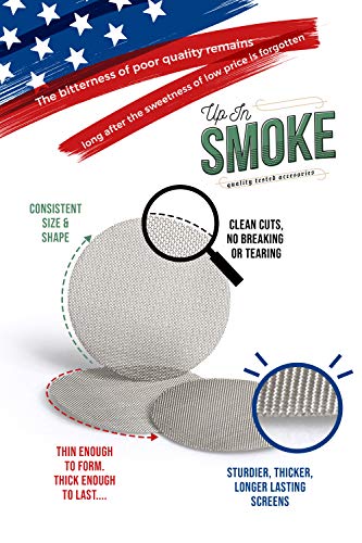 Made in The USA - 50 3/4 Inch (.75\") Stainless Steel Mesh Pipe Screen Filters