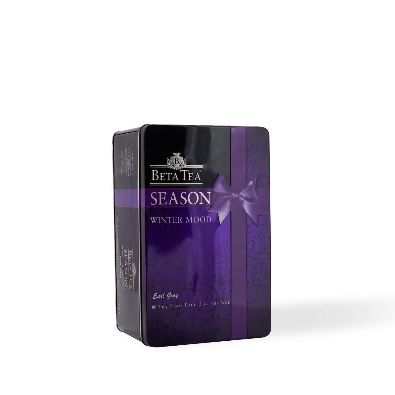 Beta Tea Beta Season Winter Mood Bardak Poşet Metal Ambalaj 80 x 2 GR (Seylan Çayı - Ceylon Tea)