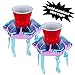 BigMouth Inc Inflatable Drink Holder for Pool, Floating Cup Holder for Hot Tub & Water, Fun Outdoor Beverage Float