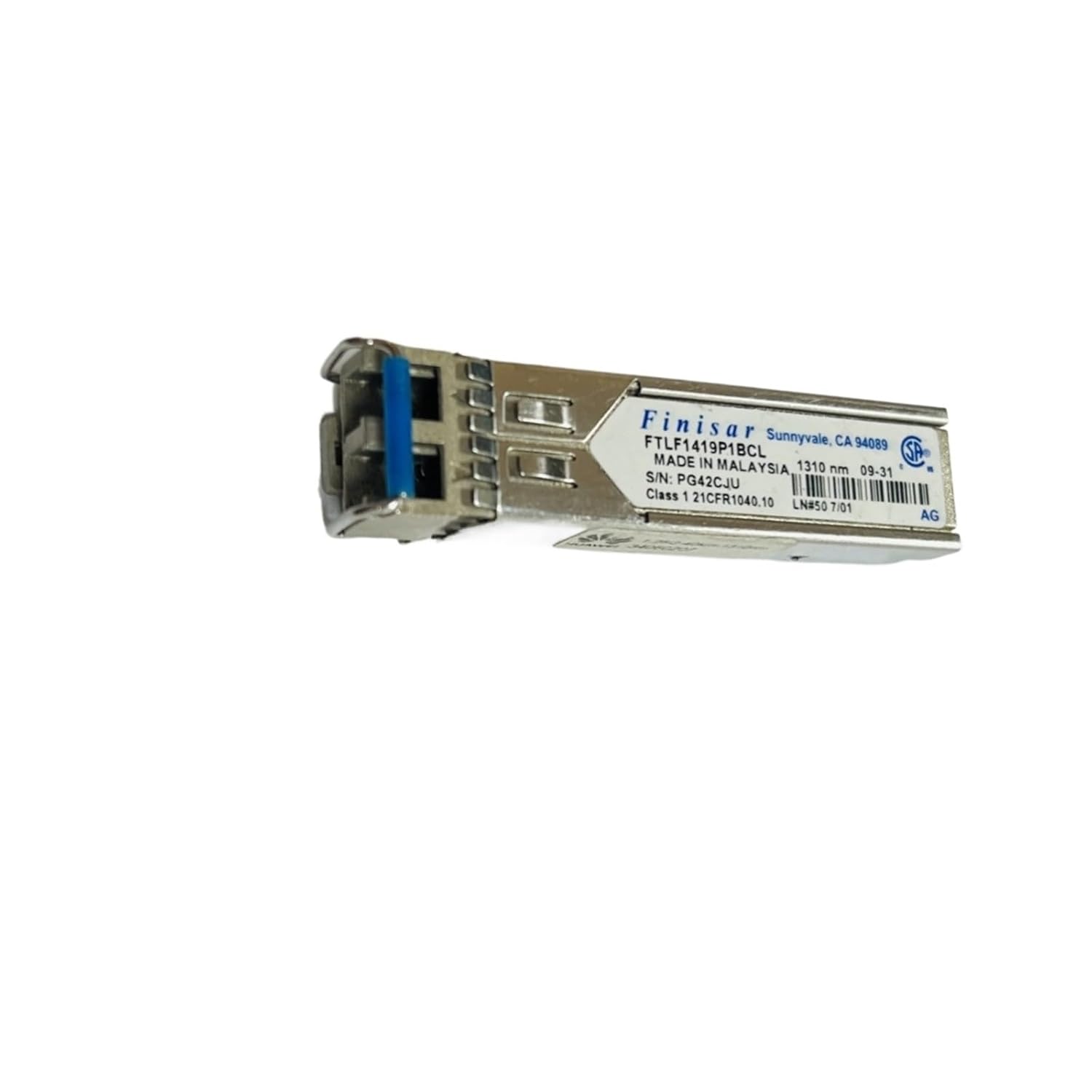 FTLF1419P1BCL 1.25G 40KM Single-Mode Fiber Optic Module