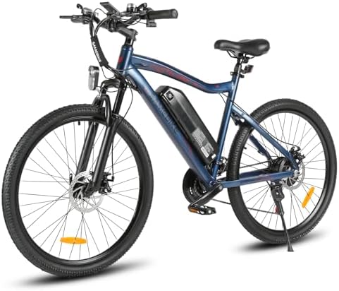 SAMEBIKE 26 Inch Electric Bike with Removable Battery 36V 13Ah El...