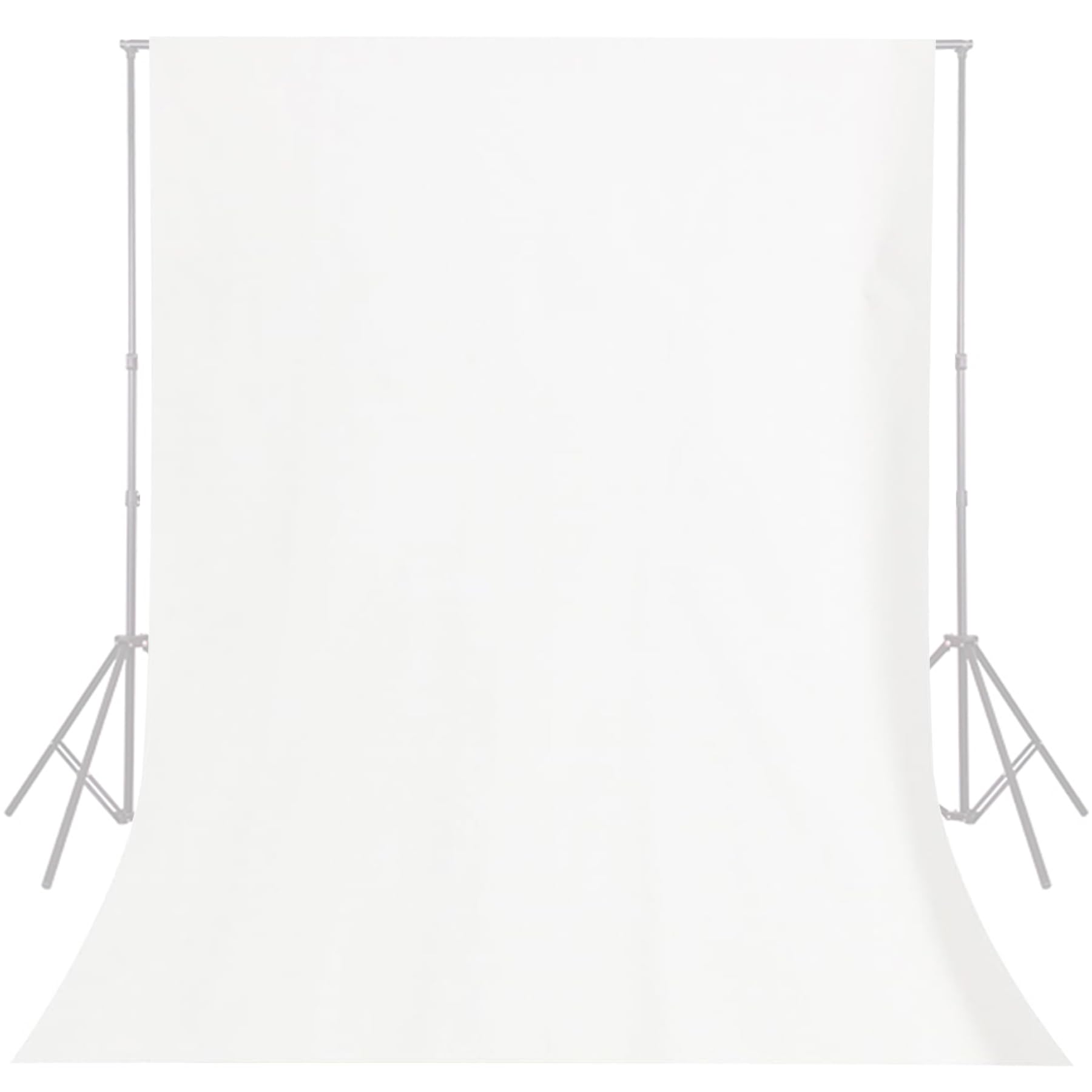 MTMETY White Screen Backdrop for Photography, 5x7ft Chromakey White Polyester Fabric Photo Booth Background Collapsible Screen Seamless for Photoshoot
