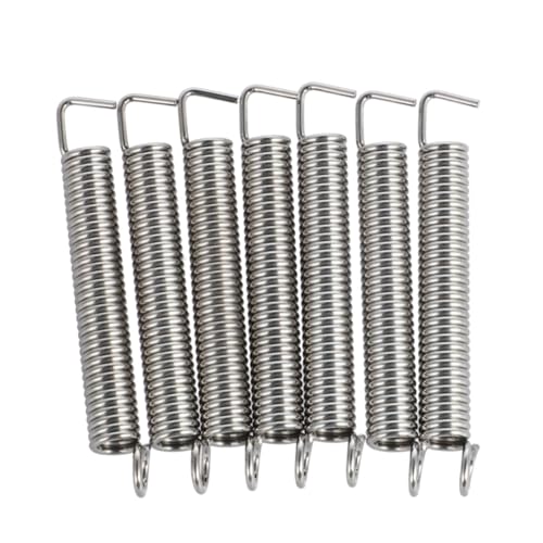 UPKOCH 7 piezas Resortes para Guitarra Eléctrica Trémolo Alta Elasticidad Ajustables para Sistema de Tensión y Afinación