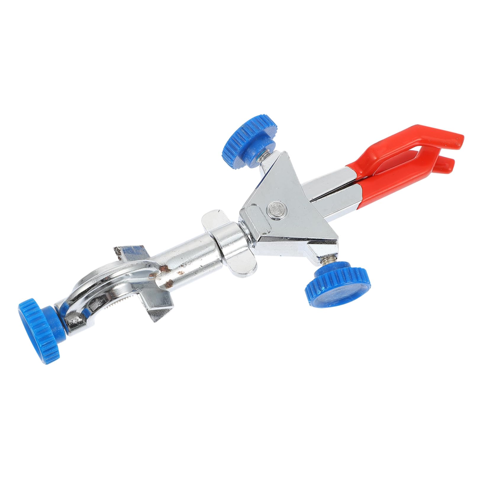 ULTECHNOVO 3 Three-jaw Clamp Laboratory Adjust Jaw Clamp Labs Retort Stand Clamp Condenser Iron Test Tube Clamp