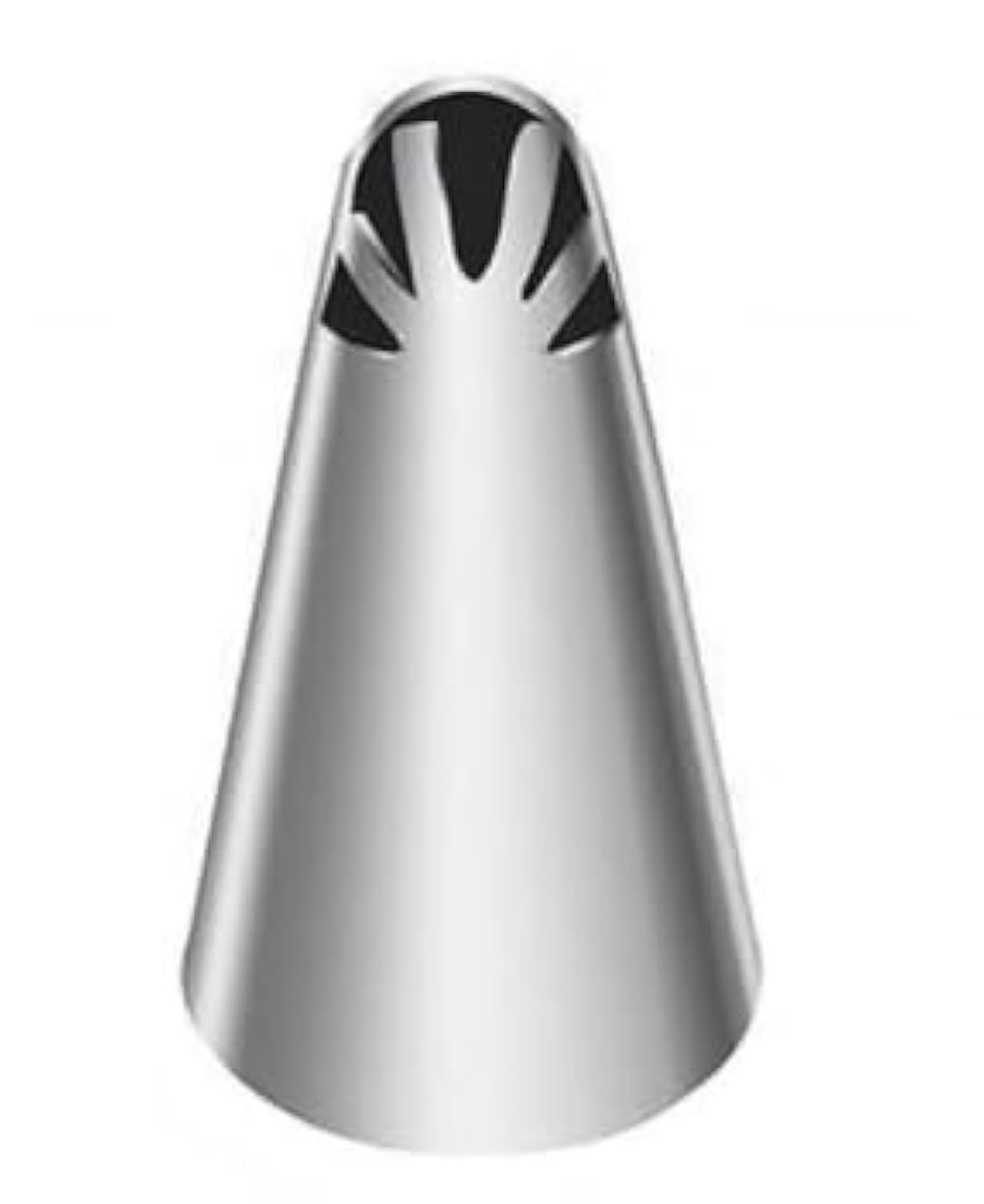 Silver Pleated Skirt Piping Nozzles Set, Stainless Steel Russian Nozzles Tips Piping Set for Pastry Fondant, Cake Decorating Supplies Baking Tools, Decorating Tools, Icing and Piping Tips?PA5?