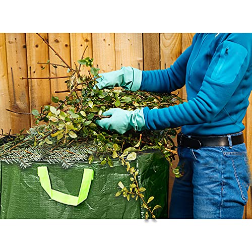 Greenbuy 3Pcs Garden Waste Bag 20/27/45 Gallons Thick Heavy Duty Pe Cloth Water Proof 4 Handles Reusable Good For Waste Collector In Garden Lawn Yard Patio #TOP3