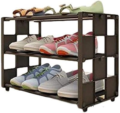 Amazon グードコ 組み立て式 簡単 多機能 シューズラック シューズ収納 玄関 靴棚 靴ボックスシューズボックス Diy 靴入れ 靴収納 靴ラック 大容量 室内 防塵 省スペース ブラックa F シューズラック オンライン通販