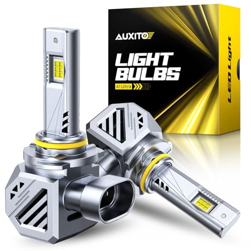 Image of AUXITO 9005 Bulbs, 48000LM HB3 LED Super Bright, 1000% Light Bulbs, Plug N Play, Long Lifespan, 2PCS